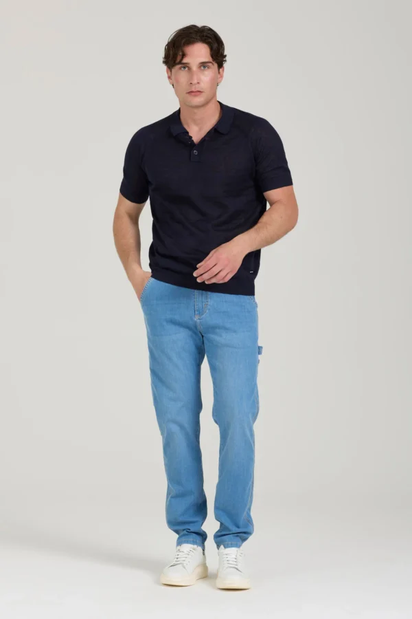 WORK DENIM REGULAR LAV.MEDIO-CHIARO 7OZ – UK04008
