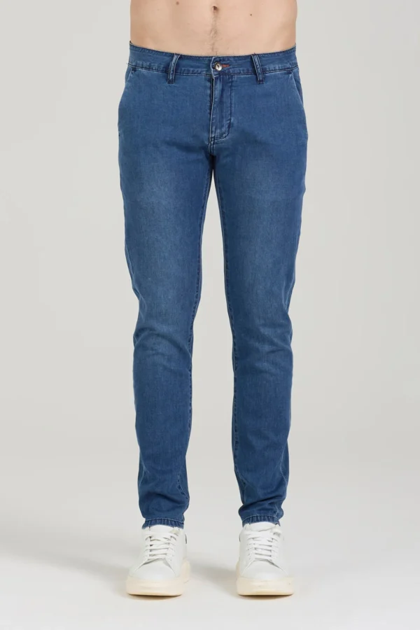 SHIRO DENIM SLIM LAV.SCURO 7OZ – UK04009
