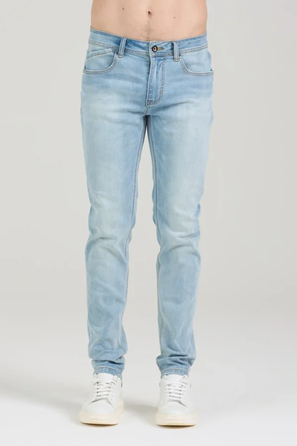 MIRKO DENIM SKINNY LAV. CHIARO 10,5OZ – UK04104
