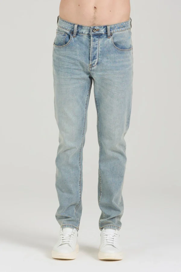 TOM DENIM LOW CROTCH SPORCATO CON BAFFI 3D 10,5OZ – UK04106