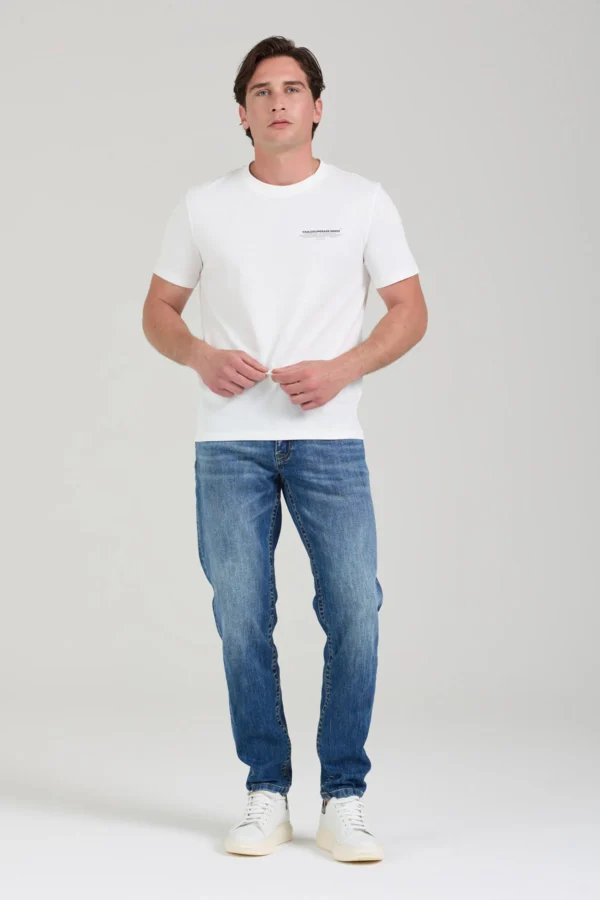 KYOTO DENIM SLIM LAV.MEDIO-SCURO 11OZ UPGRADE – UK04401