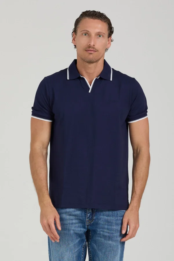 POLO CON DETTAGLIO FONDO MANICA E COLLO – UK04607