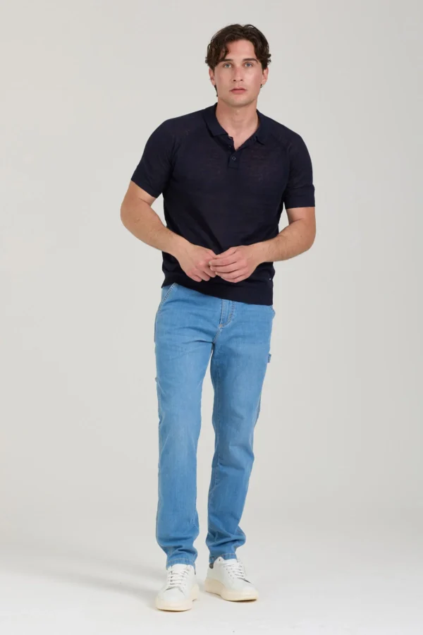 POLO MC RAGLAN IN LINO – UK04632