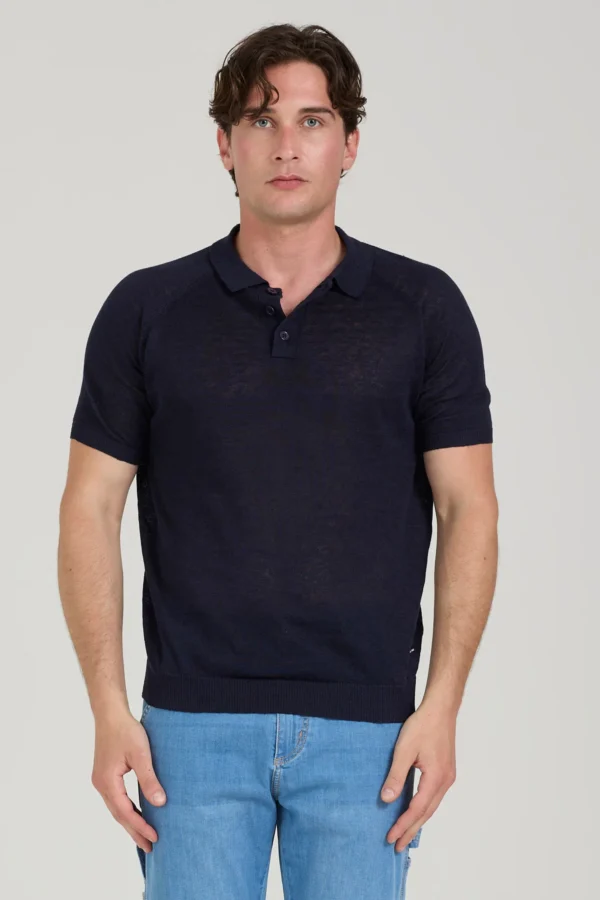 POLO MC RAGLAN IN LINO – UK04632