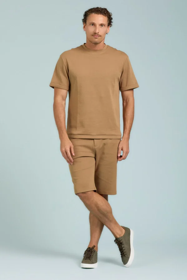 BERMUDA CON RISVOLTO IN MODAL – UK04643