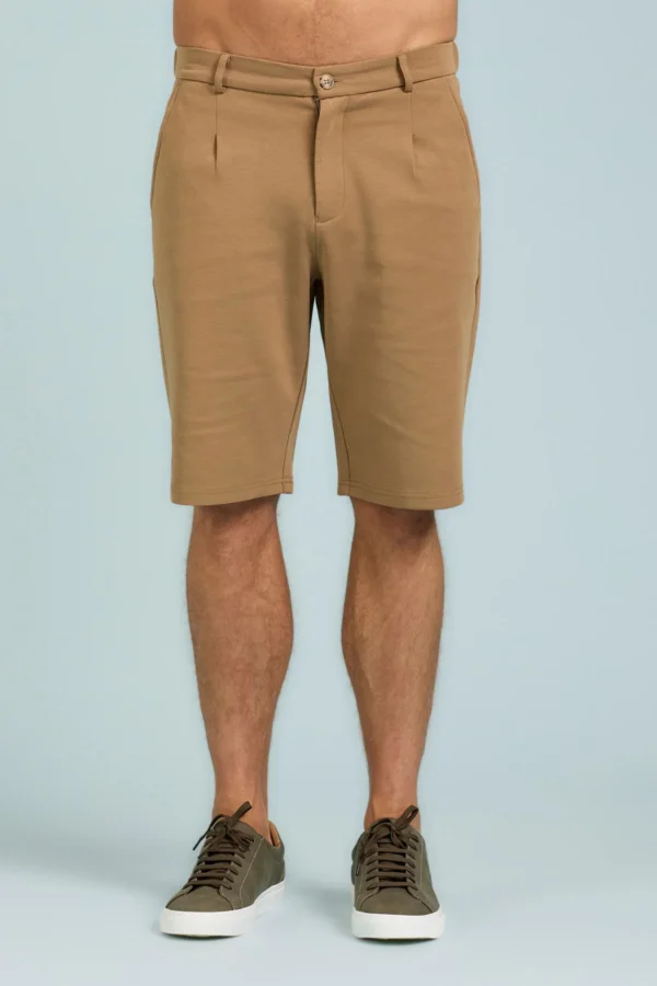 BERMUDA CON RISVOLTO IN MODAL – UK04643