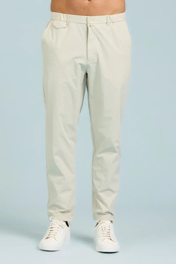 PANTALONE NYLON CON IMPUNTURE – UK05202