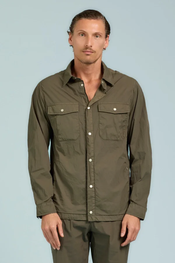 CAMICIA NYLON CON TASCHE – UK05217