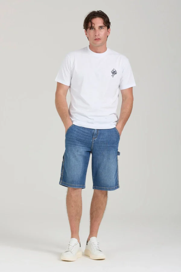 WORK CORTO IN DENIM LAV.MEDIO 9OZ – UK05405