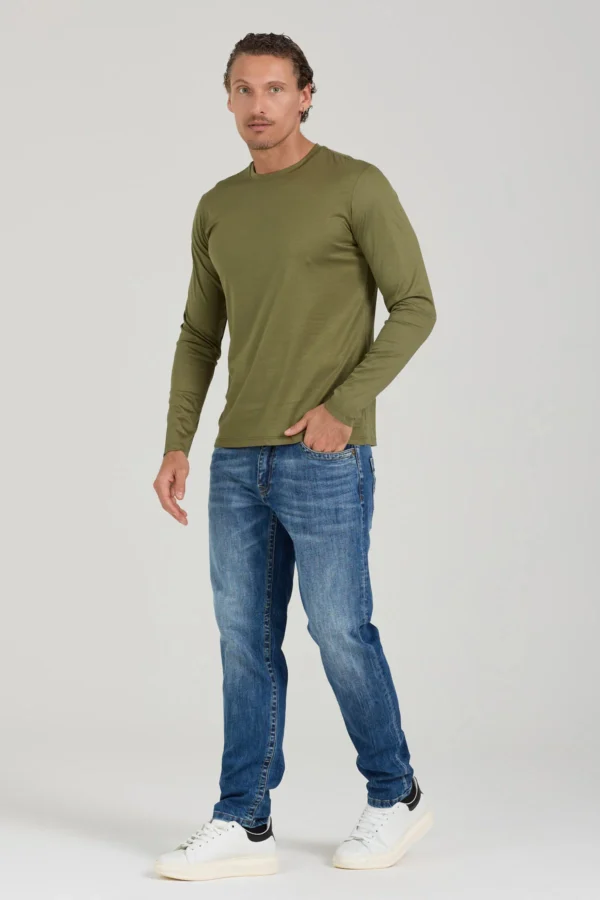 MAGLIA ML BASIC IN FILO DI SCOZIA – UK05500