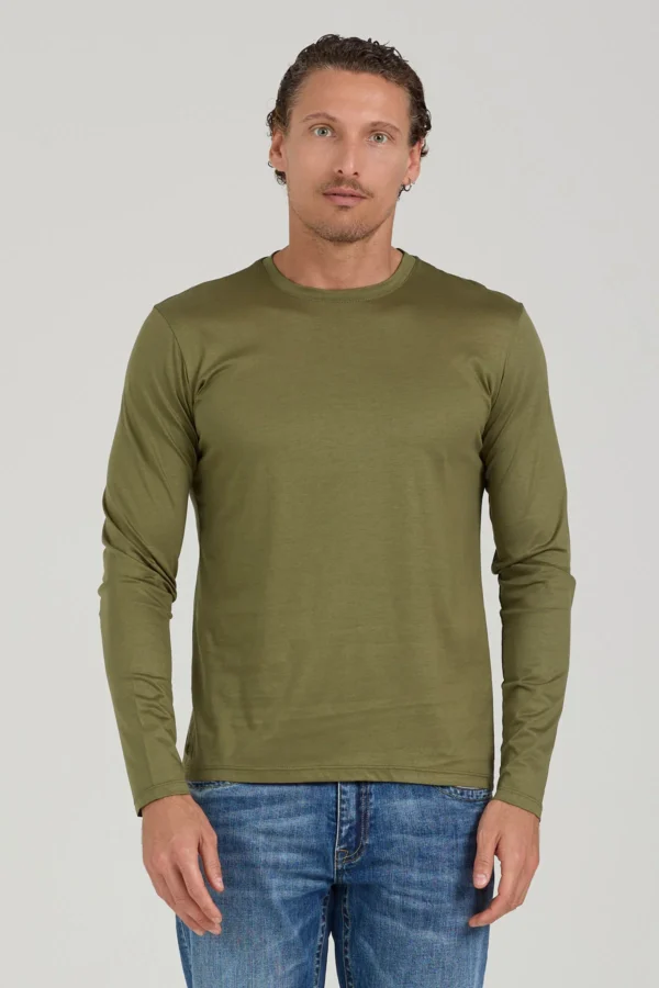 MAGLIA ML BASIC IN FILO DI SCOZIA – UK05500