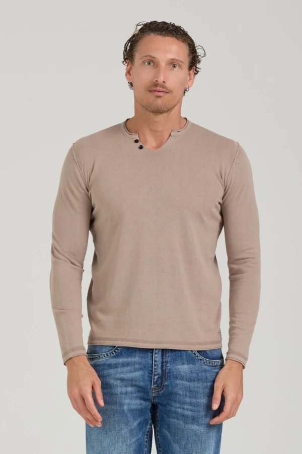 MAGLIA IN FILO TAGLIO VIVO ML – UK05612