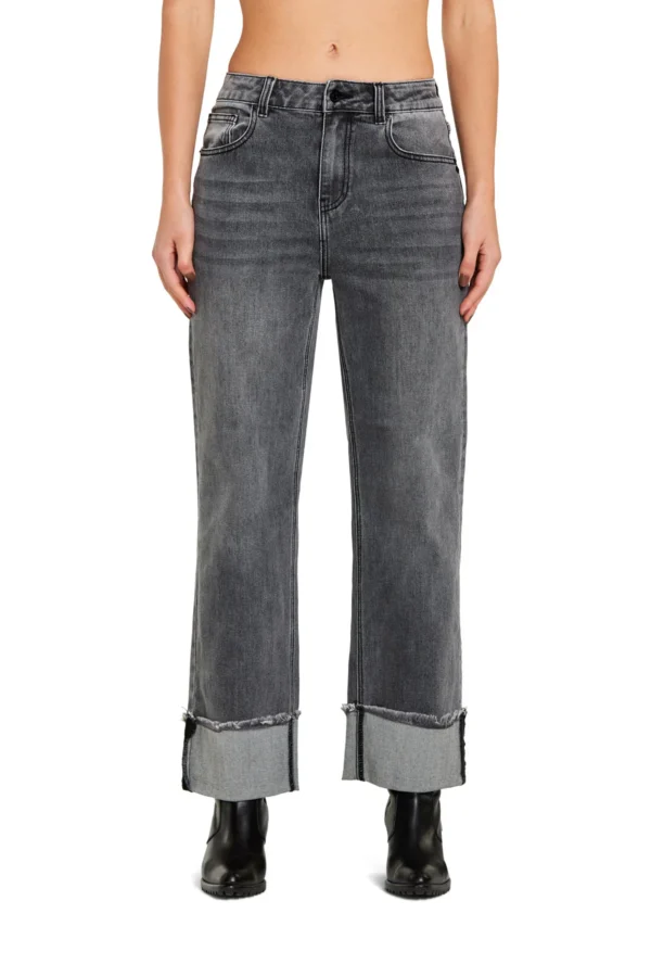 YARA DENIM RELAXED LAV.GREY – DT03209