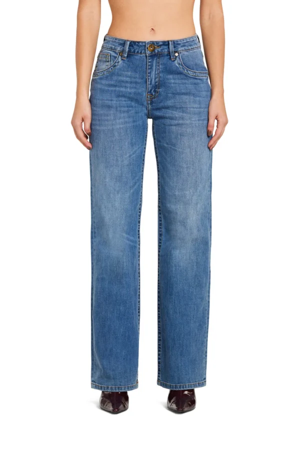SENDAI DENIM WIDE LEG LAV.MEDIO/CHIARO – DT03231
