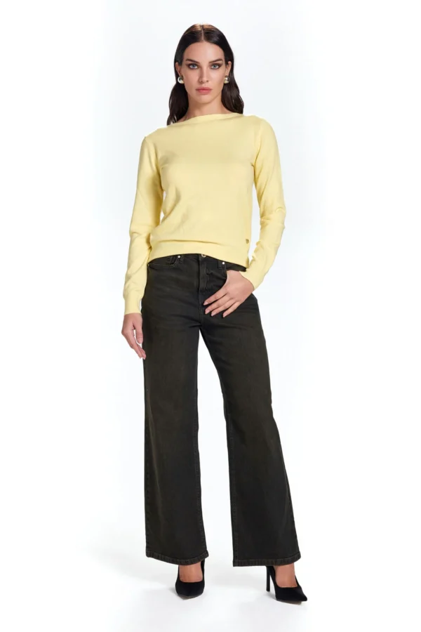 ELISA DENIM WIDE LEG SOVRATINTO – DT04102