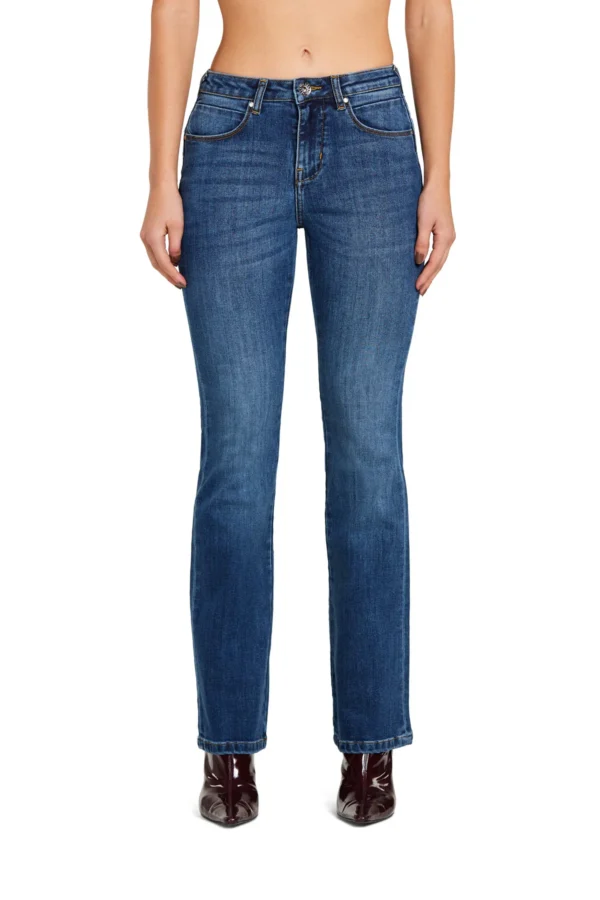 LAYRA DENIM FLARE LAV.MEDIO/SCURO – DT04104