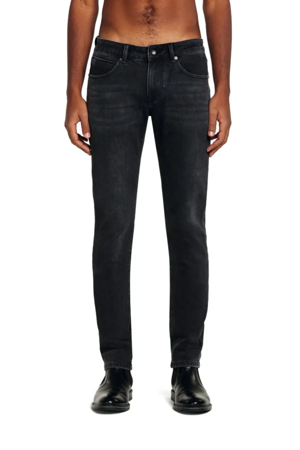 ADAM DENIM SLIM LAV.BLACK – UT05706
