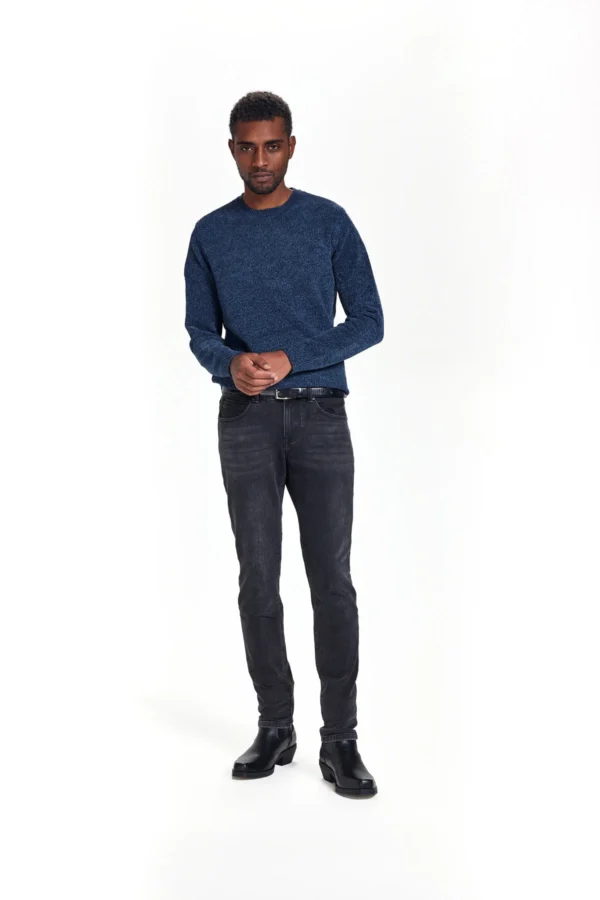 ADAM DENIM SLIM LAV.BLACK – UT05706