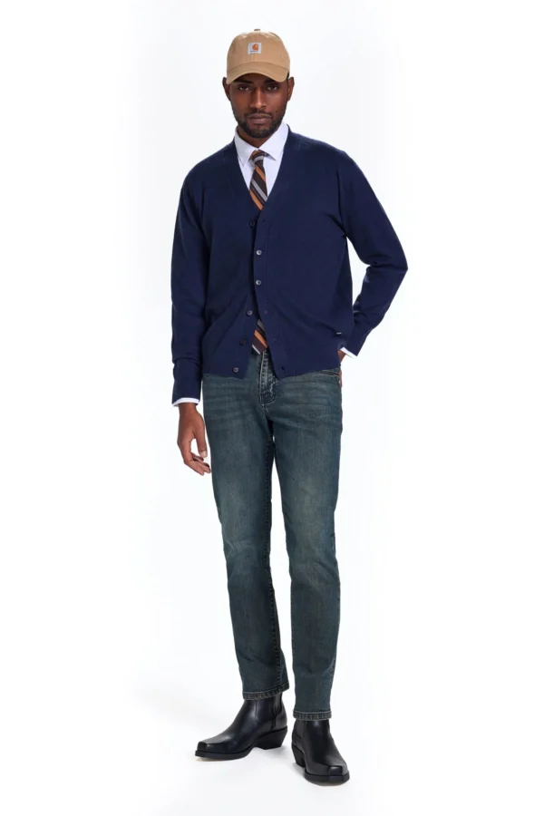 PETER DENIM TRAMA COLORATA LAV.MEDIO SLIM – UT05904